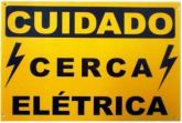 PLACAS DE SINALIZAÇÃO CERCA ELETRICA